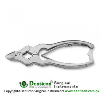 Nail Cutter Curved Stainless Steel, 15.5 cm - 6"